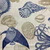 Richloom Solarium Outdoor Sealife Marine | Medium Weight Outdoor Fabric | Home Decor Fabric | 54" Wide