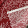 Richloom Solarium Outdoor Sea Coral Red | Lightweight Outdoor Fabric | Home Decor Fabric | 54" Wide