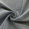 Richloom Olan Herringbone Yarn Dyed Woven Pacific | Medium Weight Woven Fabric | Home Decor Fabric | 54" Wide