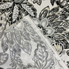 Richloom Solarium Outdoor Copeland Noir | Medium Weight Outdoor Fabric | Home Decor Fabric | 54" Wide