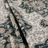 Richloom Sulton Charcoal | Home Decor Fabric | 55" Wide