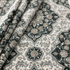 Richloom Sulton Charcoal | Home Decor Fabric | 55" Wide