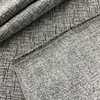 Richloom Fortress Clear Butner Woven Graphite | Home Decor Fabric | 54" Wide