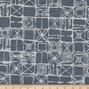 Richloom Fortress Clear Zelona Woven Denim | Home Decor Fabric | 54" Wide
