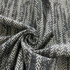 Richloom Platinum Chilton Woven Graphite | Home Decor Fabric | 55" Wide