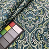 Richloom Solarium Parkview Outdoor Emerald | Very Heavyweight Outdoor Fabric | Home Decor Fabric | 54" Wide