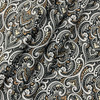 Richloom Solarium Parkview Outdoor Noir | Very Heavyweight Outdoor Fabric | Home Decor Fabric | 54" Wide