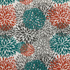 Premier Prints Indoor/Outdoor Blooms Pacific | Medium Weight Outdoor Fabric | Home Decor Fabric | 54" Wide