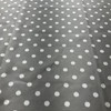 Premier Prints Indoor/Outdoor Ikat Dots Grey | Medium Weight Outdoor Fabric | Home Decor Fabric | 54" Wide