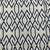 Lacefield Designs Zoe Blend Navy | Medium Weight Basketweave Fabric | Home Decor Fabric | 55" Wide