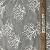 Premier Prints Isadella Coral Slub Coastal Grey/Natural | Medium Weight Duck Fabric | Home Decor Fabric | 54" Wide