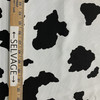 Poly/Cotton Twill Cow Print Black/White | Medium Weight Twill Fabric | Home Decor Fabric | 60" Wide