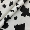 Poly/Cotton Twill Cow Print Black/White | Medium Weight Twill Fabric | Home Decor Fabric | 60" Wide