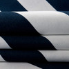 Premier Prints Indoor/Outdoor Stripe Oxford/Blue/White | Medium Weight Outdoor Fabric | Home Decor Fabric | 54" Wide