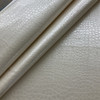 Faux Leather Crocodile Pearl | Very Heavyweight Faux Leather Fabric | Home Decor Fabric | 54" Wide