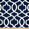 Premier Prints Morrow Navy/White | Medium Weight Duck Fabric | Home Decor Fabric | 54" Wide
