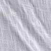 110" Faux Linen Sheer White | Lightweight Linen Fabric | Home Decor Fabric | 110" Wide