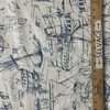 Premier Prints Schooner Nautical | Medium Weight Duck Fabric | Home Decor Fabric | 54" Wide
