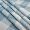 Premier Prints Anderson Check Cashmere Blue | Medium Weight Duck Fabric | Home Decor Fabric | 54" Wide