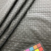 Faux Leather Basketweave Black | Very Heavyweight Faux Leather Fabric | Home Decor Fabric | 54" Wide