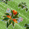 Oilcloth Summer Fruit Lime | Medium Weight Oilcloth Fabric | Home Decor Fabric | 46" Wide
