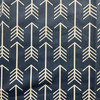 Premier Prints Arrow Twill Premier Navy/White | Medium Weight Twill Fabric | Home Decor Fabric | 54" Wide