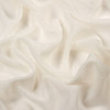 108" Crushed Sheer Voile Ivory | Very Lightweight Voile Fabric | Home Decor Fabric | 108" Wide