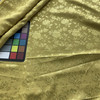 Rose Satin Jaquard Dark Gold | Lightweight Jacquard, Satin Fabric | Home Decor Fabric | 58" Wide
