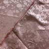 Rose Satin Jaquard Mauve | Lightweight Jacquard, Satin Fabric | Home Decor Fabric | 58" Wide