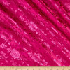Rose Satin Jaquard Fuchsia | Lightweight Jacquard, Satin Fabric | Home Decor Fabric | 58" Wide
