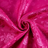 Rose Satin Jaquard Fuchsia | Lightweight Jacquard, Satin Fabric | Home Decor Fabric | 58" Wide