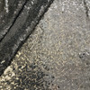 Glitz Sequin & Stretch Mesh Black | Medium Weight Mesh Fabric | Home Decor Fabric | 52" Wide