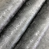 Faux Leather Textured Western Black | Heavyweight Faux Leather Fabric | Home Decor Fabric | 54" Wide
