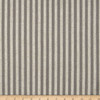 Golding by P/Kaufmann Scout Stripe Grey | Very Heavyweight Canvas Fabric | Home Decor Fabric | 55" Wide