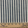 Golding by P/Kaufmann Scout Stripe Canvas Navy | Very Heavyweight Canvas Fabric | Home Decor Fabric | 55" Wide