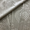 Damask Embossed Velvet Ivory | Medium/Heavyweight Velvet Fabric | Home Decor Fabric | 59" Wide