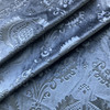 Damask Embossed Velvet Navy | Medium/Heavyweight Velvet Fabric | Home Decor Fabric | 59" Wide
