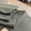 Heavyweight Waxed Twill Olive | Very Heavyweight Twill Fabric | Home Decor Fabric | 60" Wide