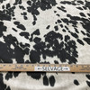 Udder Madness Cow Upholstery Holy Cow! Black | Heavyweight Faux Suede Fabric | Home Decor Fabric | 54" Wide