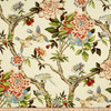 Waverly Mudan Persimmon | Medium Weight Duck Fabric | Home Decor Fabric | 54" Wide