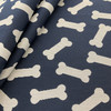 Crypton Home Dog Bones Jacquard Denim | Very Heavyweight Jacquard Fabric | Home Decor Fabric | 58.5" Wide