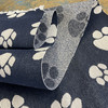 Crypton Home Pet Paws Jacquard Denim | Very Heavyweight Jacquard Fabric | Home Decor Fabric | 58.5" Wide