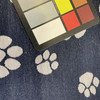 Crypton Home Pet Paws Jacquard Denim | Very Heavyweight Jacquard Fabric | Home Decor Fabric | 58.5" Wide