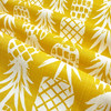 Premier Prints Luxe Outdoor Pineapple Pineapple | Medium Weight Outdoor, Basketweave Fabric | Home Decor Fabric | 54" Wide