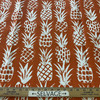 Premier Prints Luxe Outdoor Pineapple Marmalade | Medium Weight Outdoor Fabric | Home Decor Fabric | 54" Wide