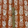 Premier Prints Luxe Outdoor Pineapple Marmalade | Medium Weight Outdoor Fabric | Home Decor Fabric | 54" Wide