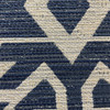Artistry Tribal Southwest Arizcal Jacquard Indigo | Very Heavyweight Jacquard Fabric | Home Decor Fabric | 57" Wide