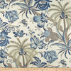 Waverly Exotic Curiosity Porcelain Linen | Medium Weight Duck, Linen Fabric | Home Decor Fabric | 54" Wide