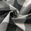 Artistry Buffalo Check Jacquard Black/White | Heavyweight Jacquard Fabric | Home Decor Fabric | 56" Wide