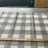 Artistry Buffalo Check Jacquard Grey/White | Heavyweight Jacquard Fabric | Home Decor Fabric | 56" Wide